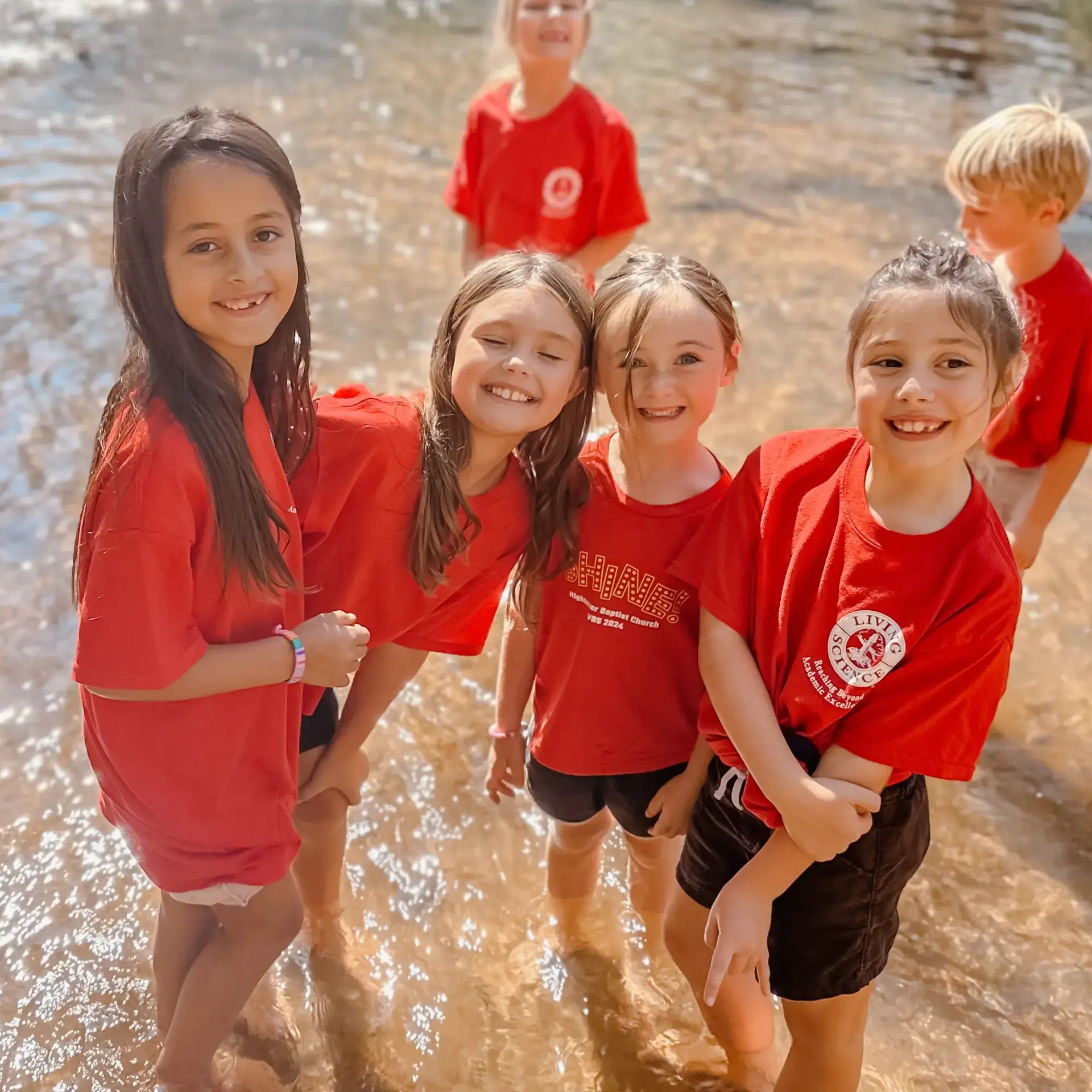 Elementary girls water